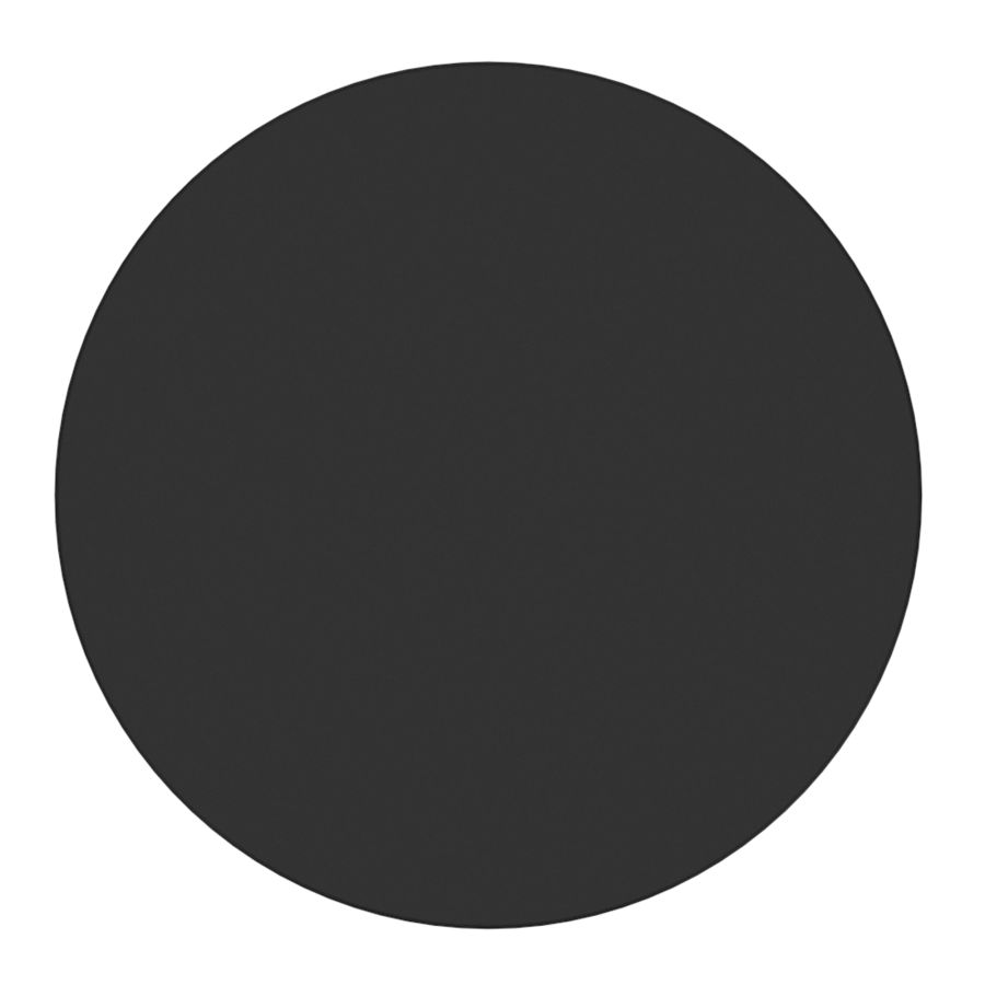 Indigo Accent Table in Clear and Black