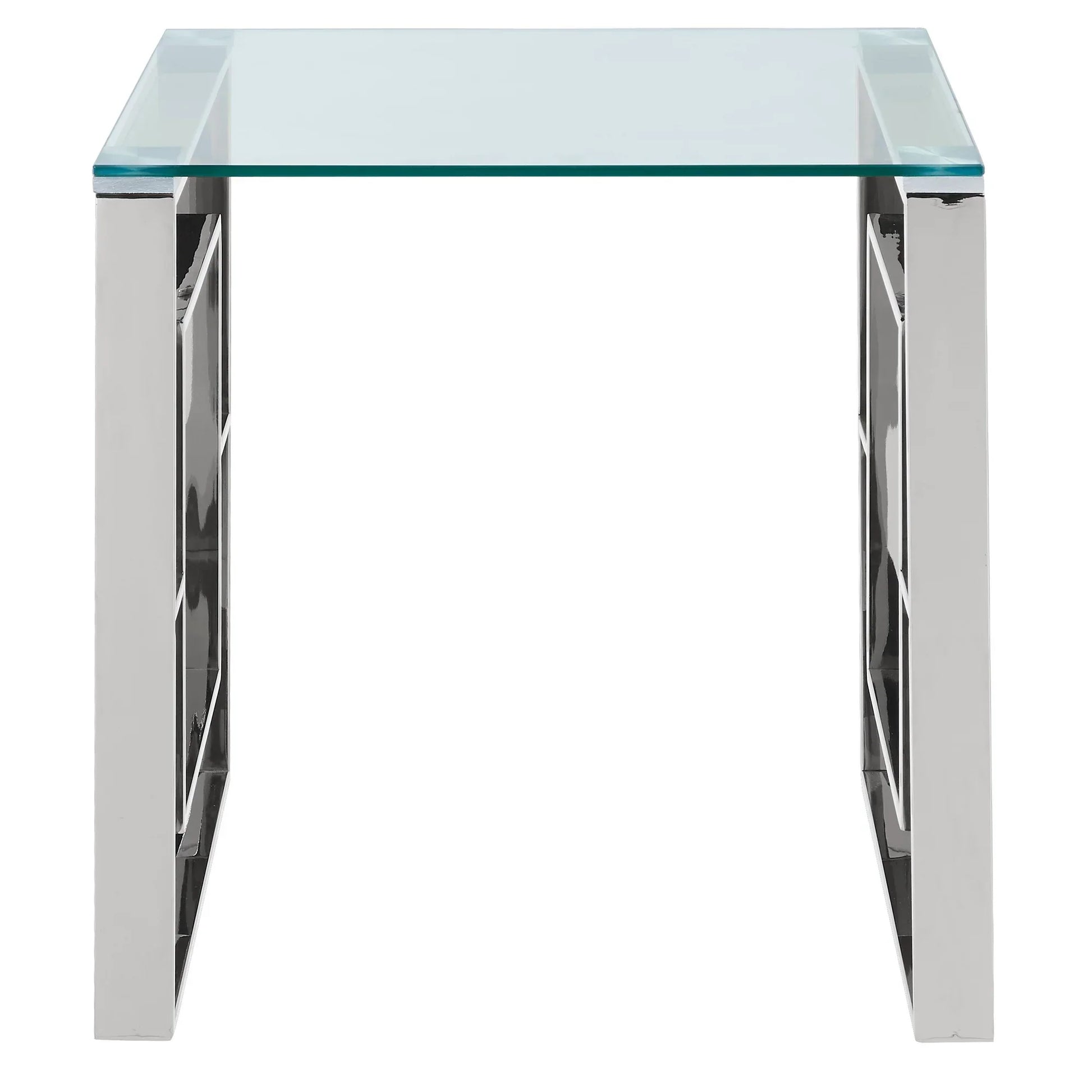 EROS-ACCENT TABLE-SILVER - Furniture Depot