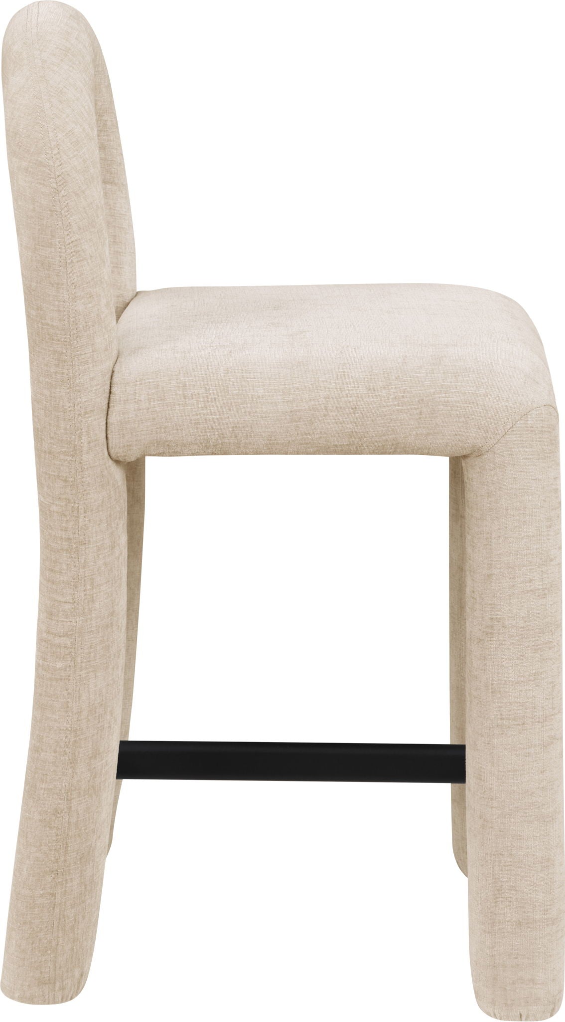 Amari - Chenille Fabric Stool