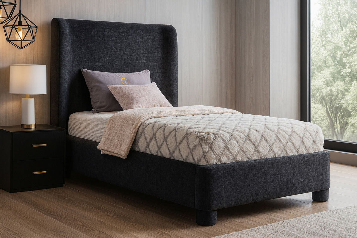 Penny - Chenille Fabric Bed