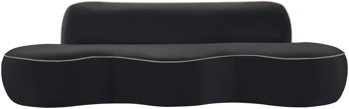 Swerve - Velvet 101" Upholstered Sofa