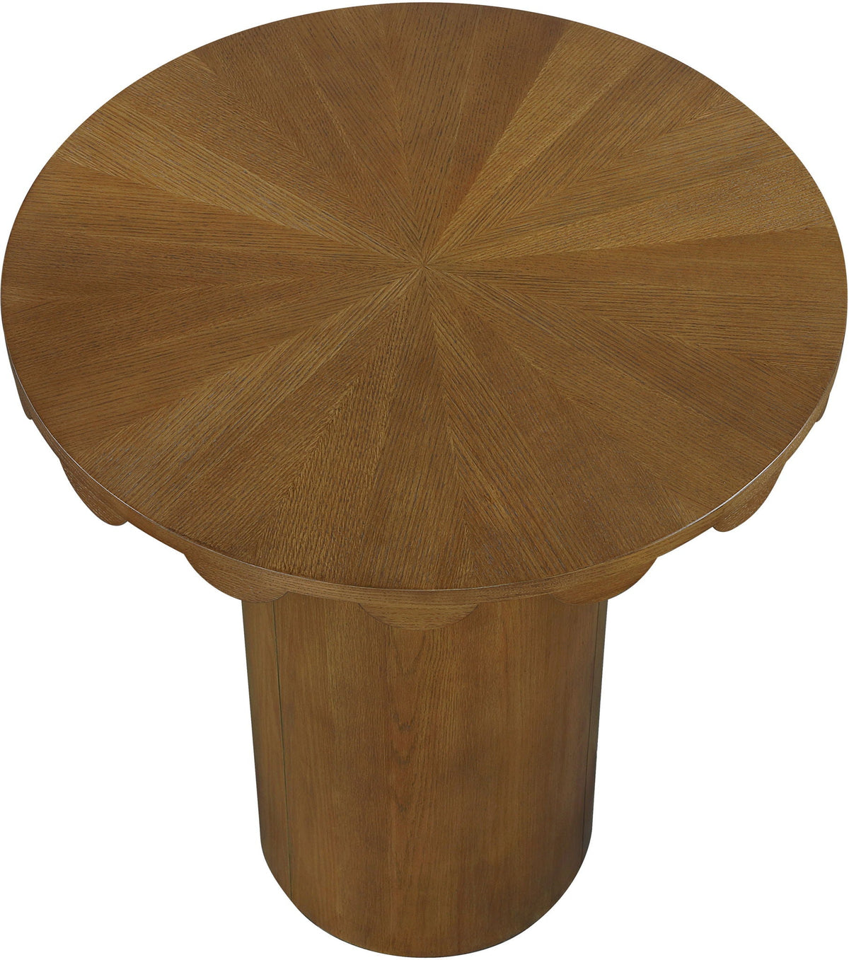 Dahlia - Solid Wood And Natural Cane Table