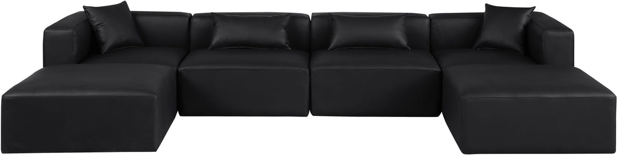 Cube - 6 Piece Modular Double Chaise Sectional