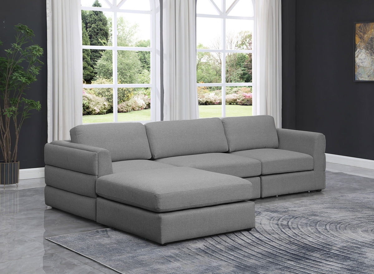 Beckham - 4 Piece Modular L-Sahped Sectional