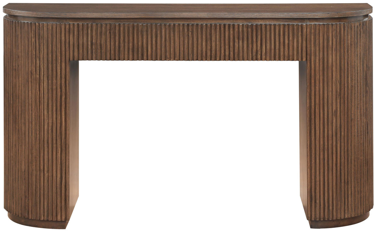Astrid - Solid Wood And Oak Veneer Console Table