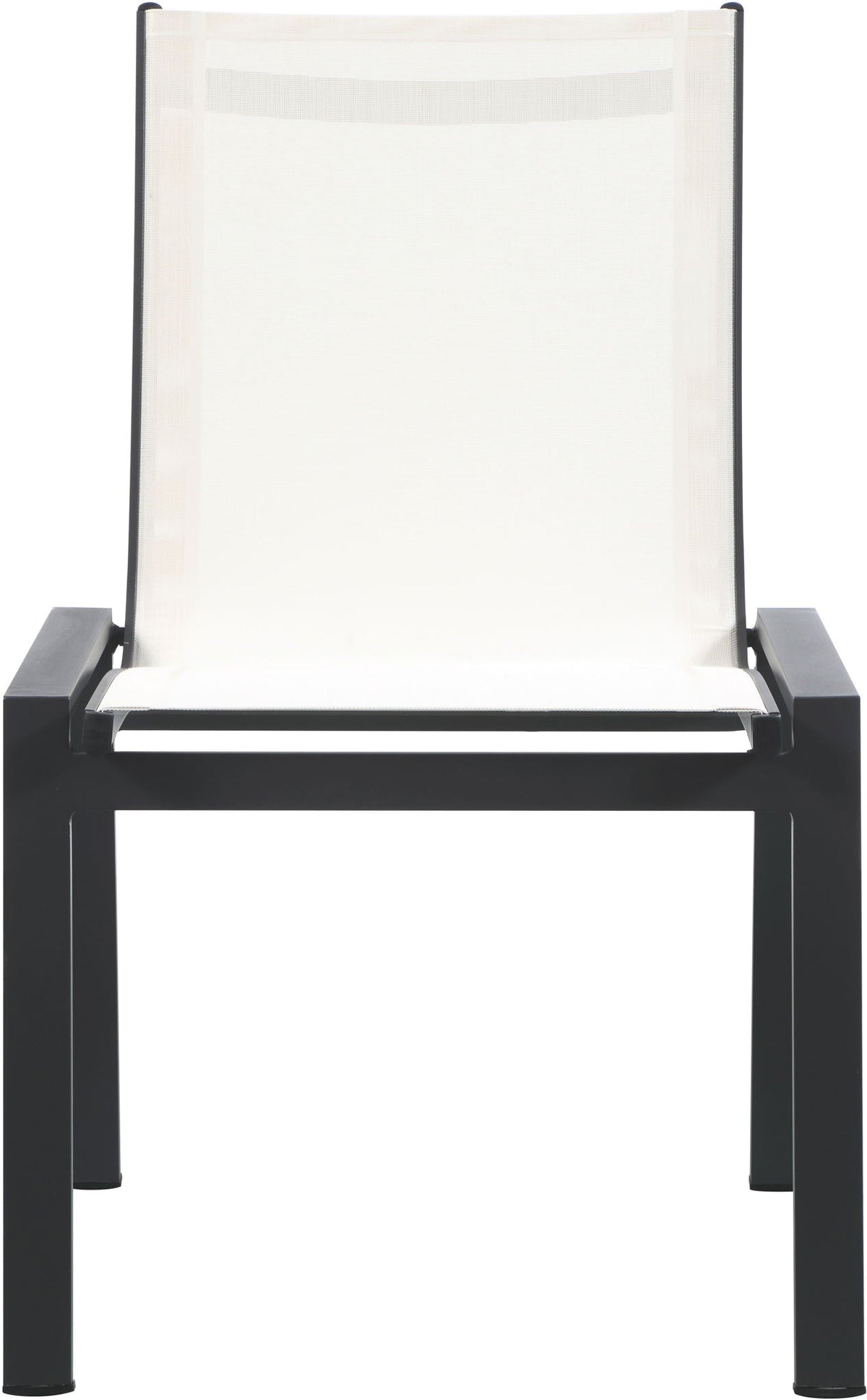 Nizuc - Outdoor Patio Dining Chair With Gray Frame (Set of 2)