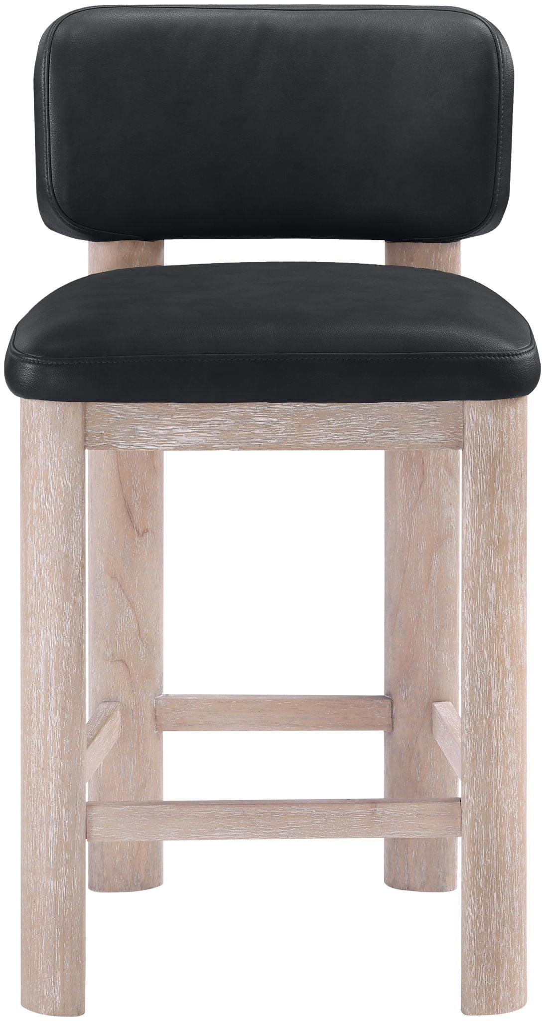 Paloma - Faux Leather Upholstered Counter Stool (Set of 2)