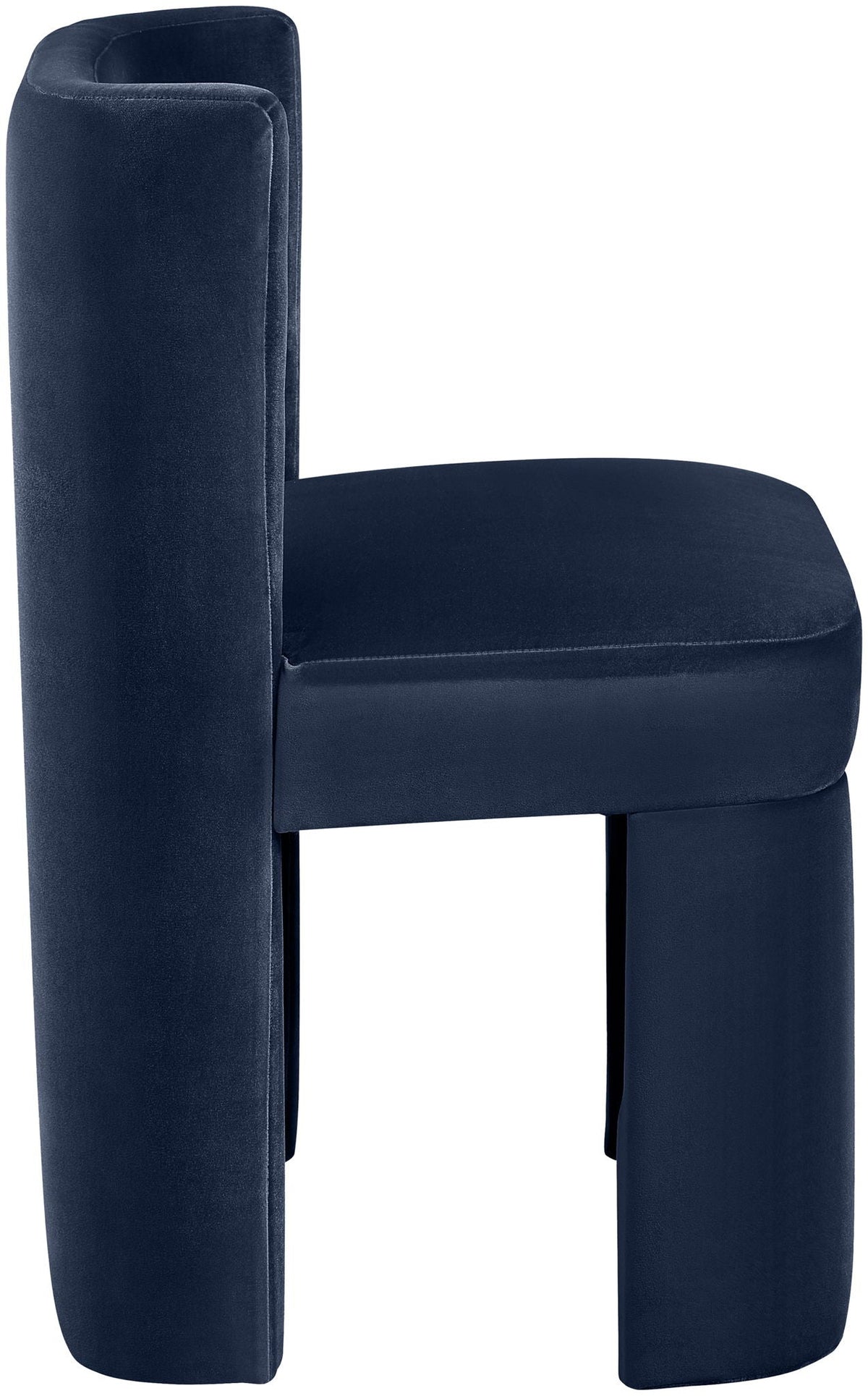 Zuno - Velvet Performance Fabric Upholstered Dining Chair (Set of 2)