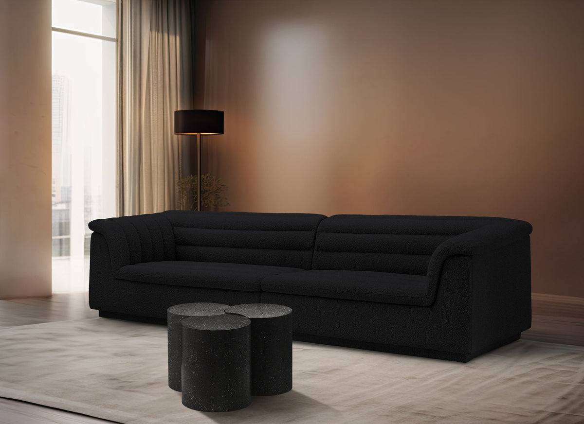 Dimple - 3 Piece Modular Coffee Table - Terazzo Finish