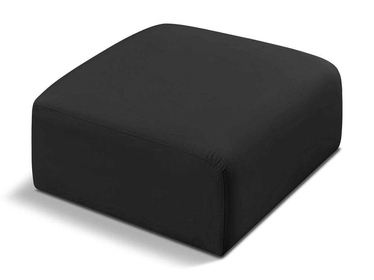 Arc - Faux Leather Ottoman
