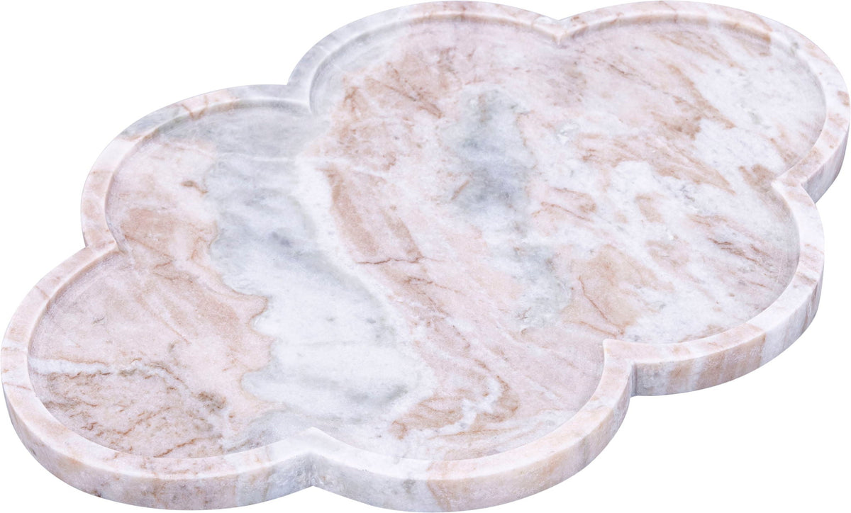 Rimini - Marble Clover Shaped Tray