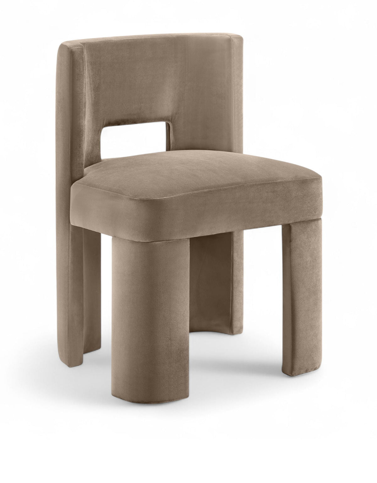 Zuno - Velvet Performance Fabric Upholstered Dining Chair (Set of 2)