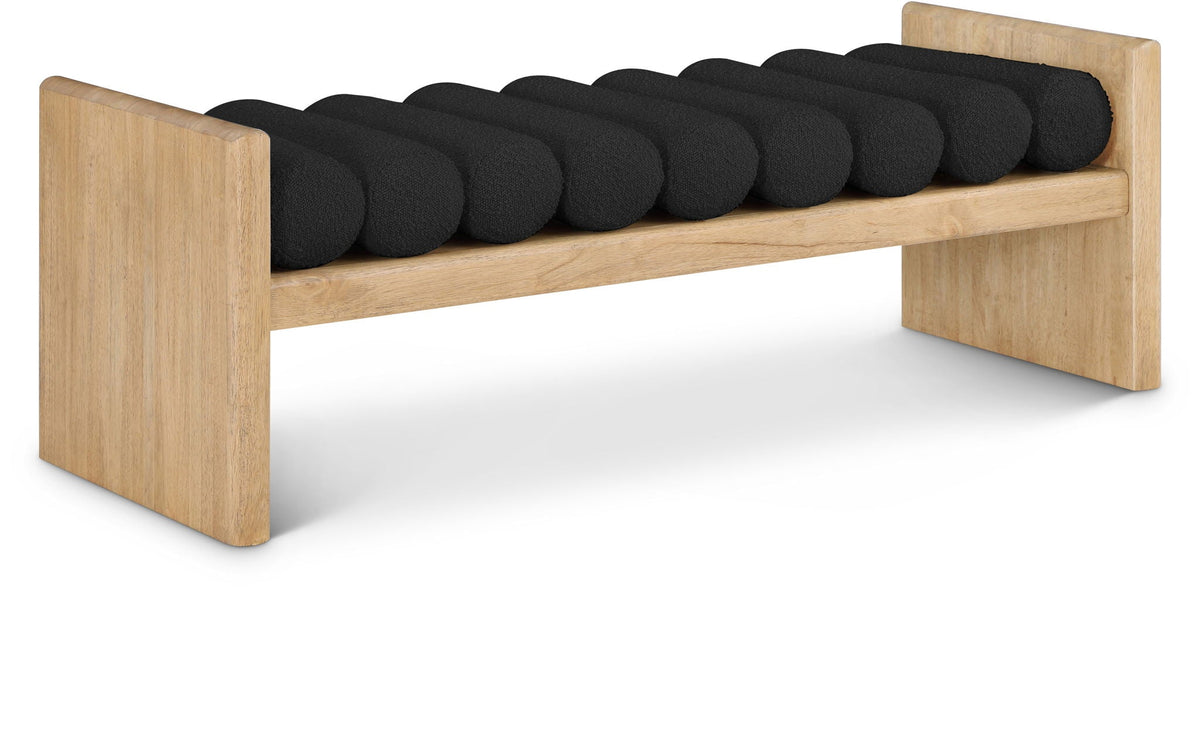 Waverly - Bench With Natural Frame