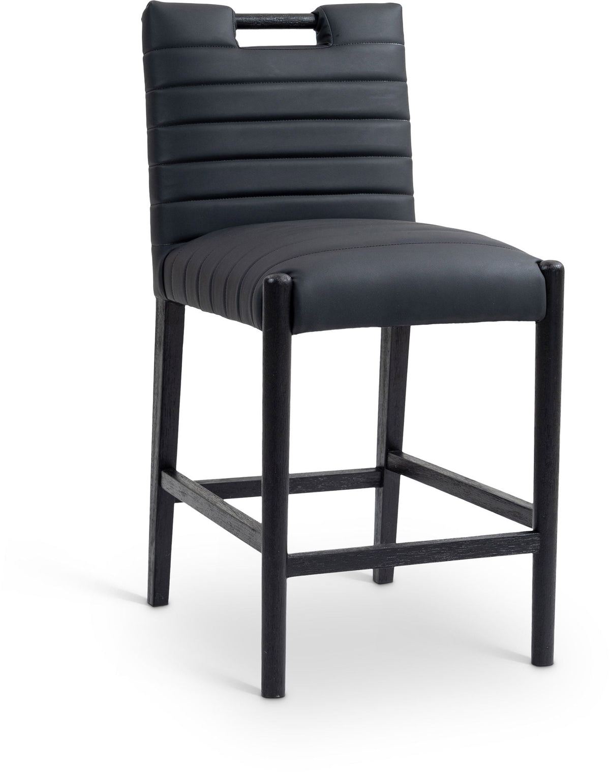 Aimee - Counter Stool - Black Legs