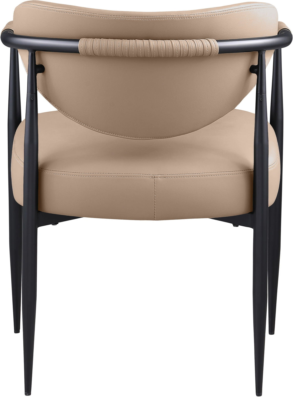 Virella - faux Leather Upholstered Dining Chair (Set of 2) - Black Base
