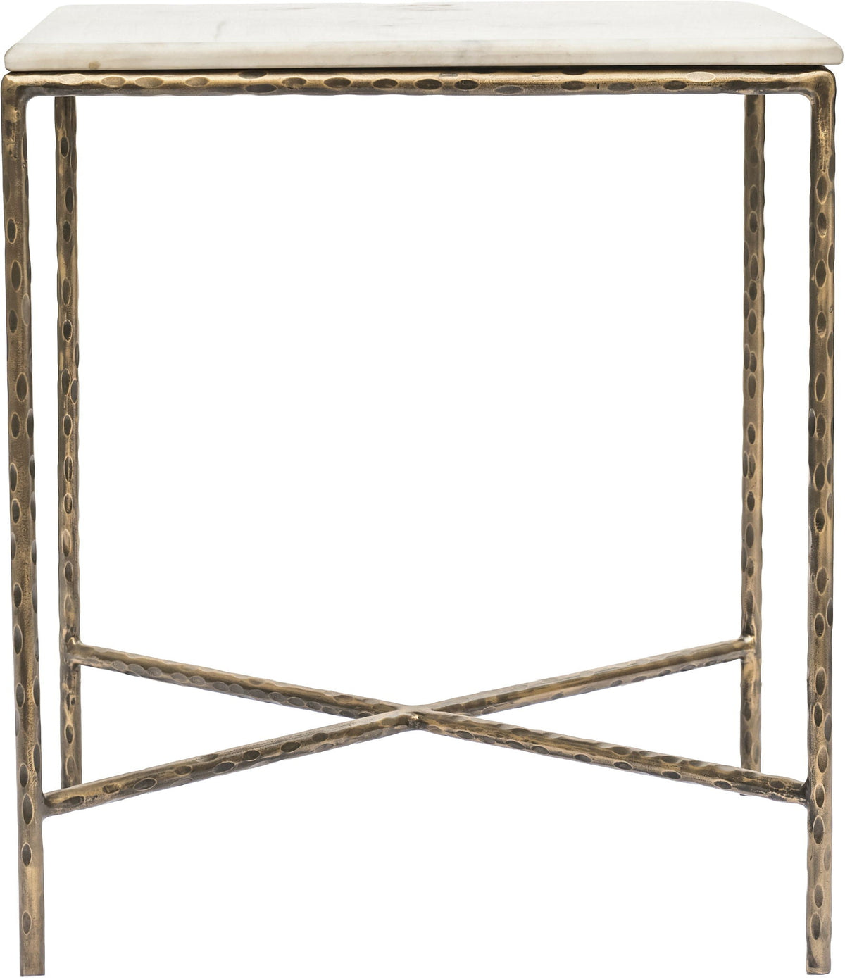 Valen - Marble And Iron Table