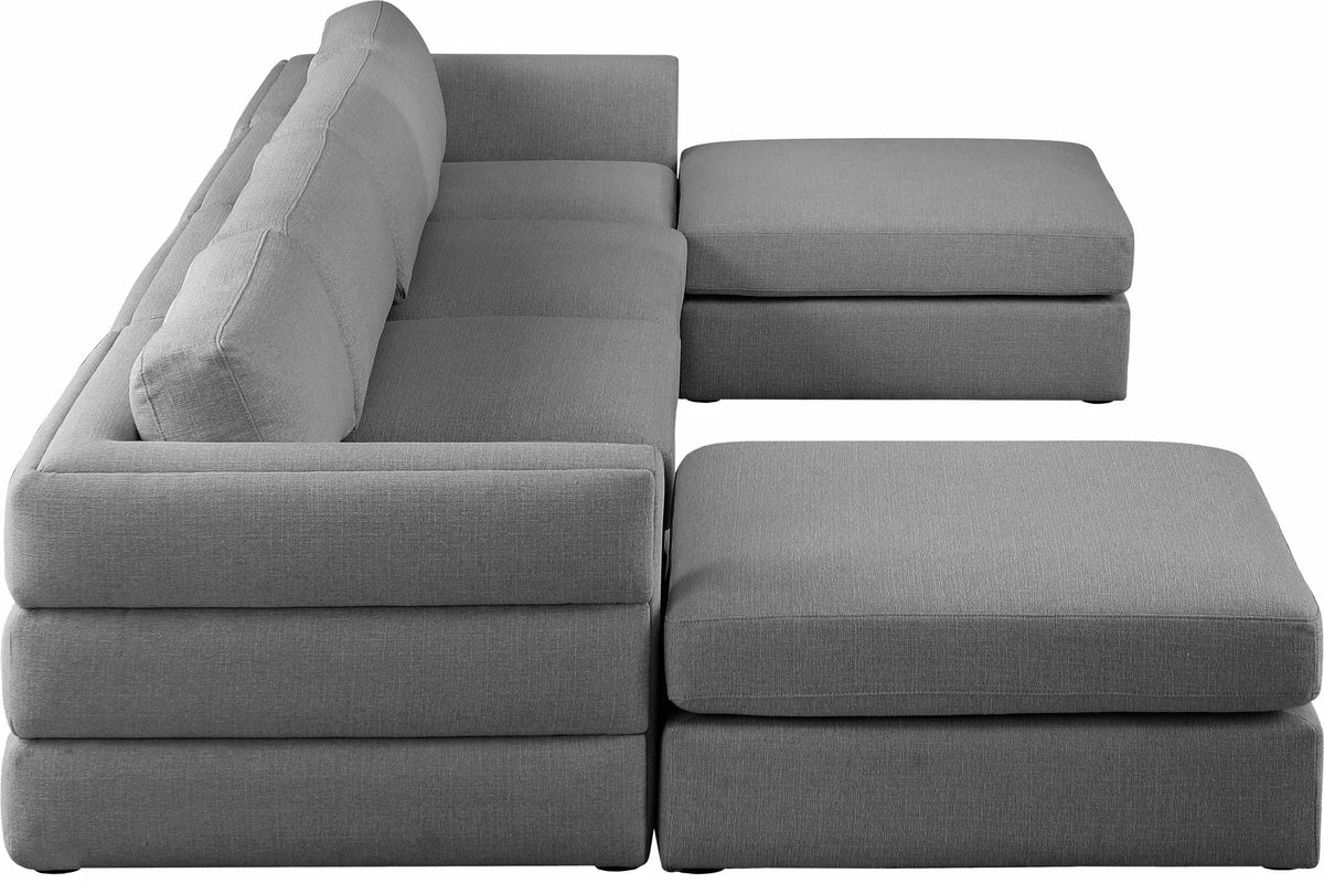 Beckham - 6 Piece Double Chaise Modular Sectional