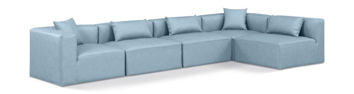 Cube - 5 Piece Modular Sectional