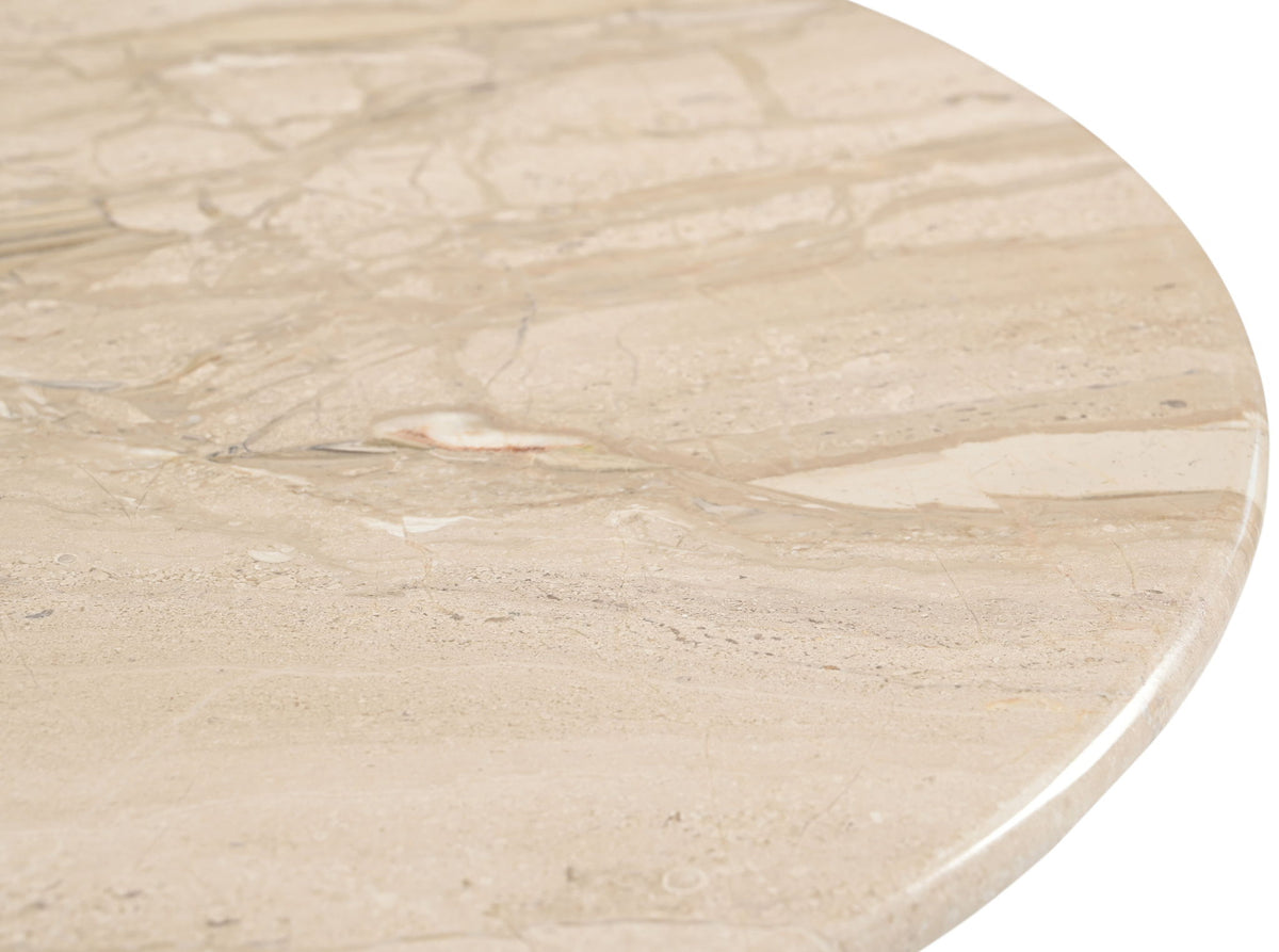Liona - Marble And Mango Wood Table