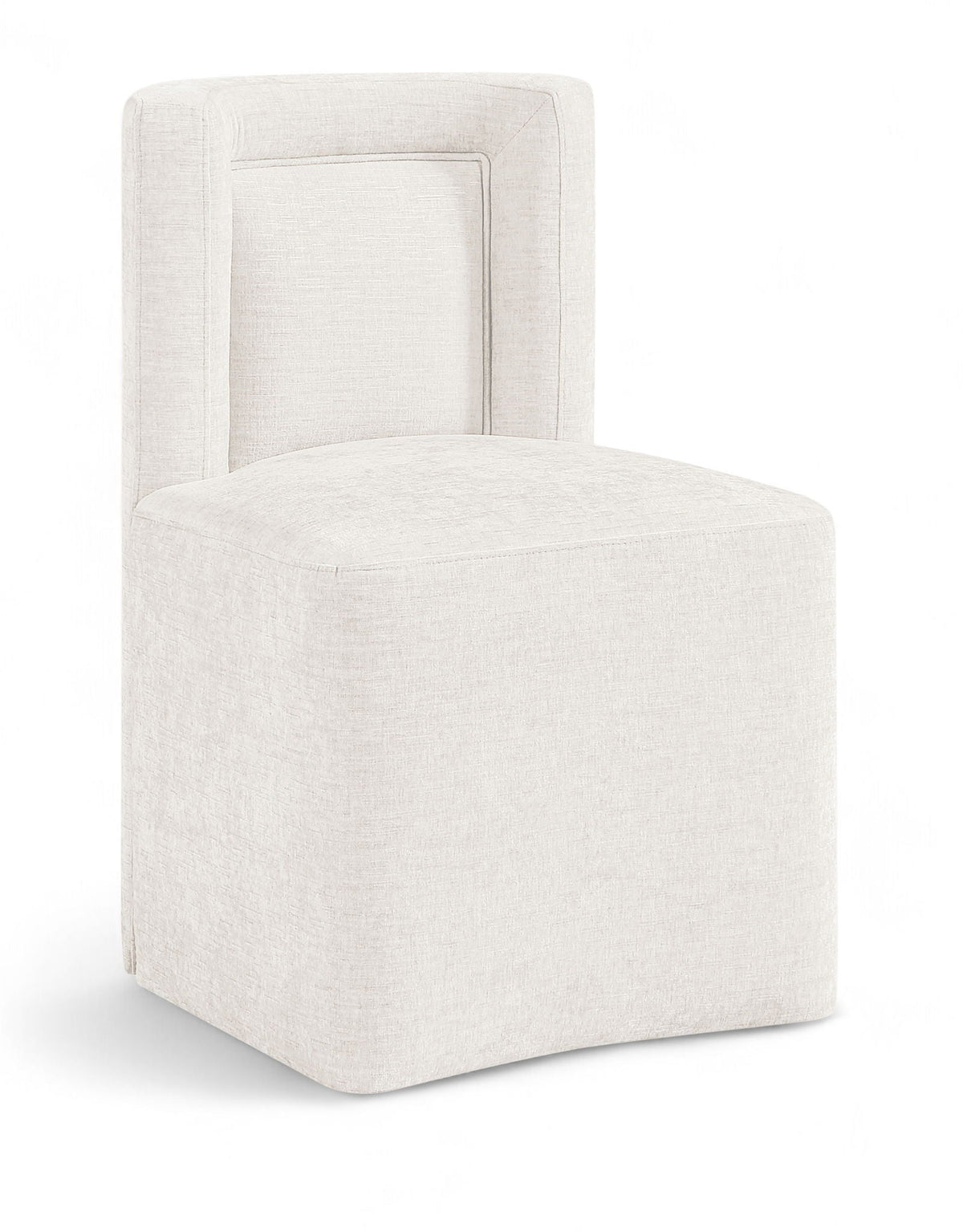 Duvina - Chenille Performance Fabric Dining Chair (Set of 2)