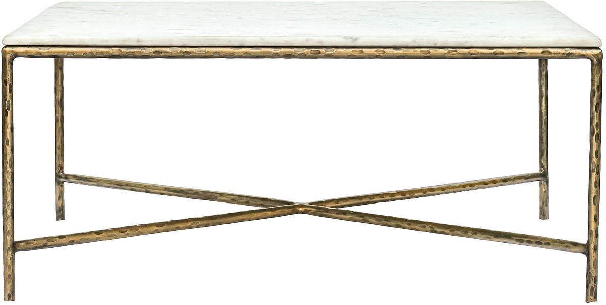 Valen - Marble And Iron Table