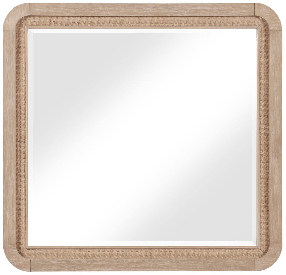 Windsor - Rubberwood Mirror - Natural