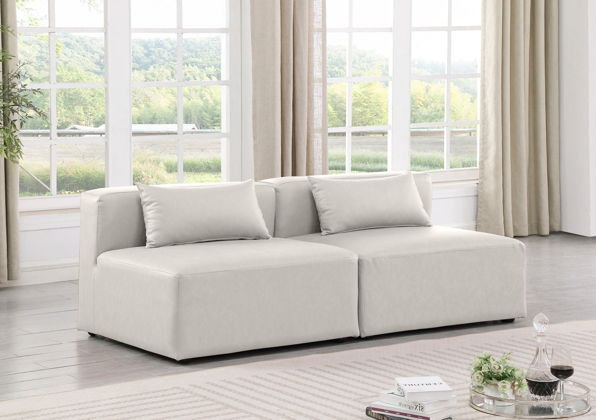 Cube - Modular 2 Seat Armless Sofa