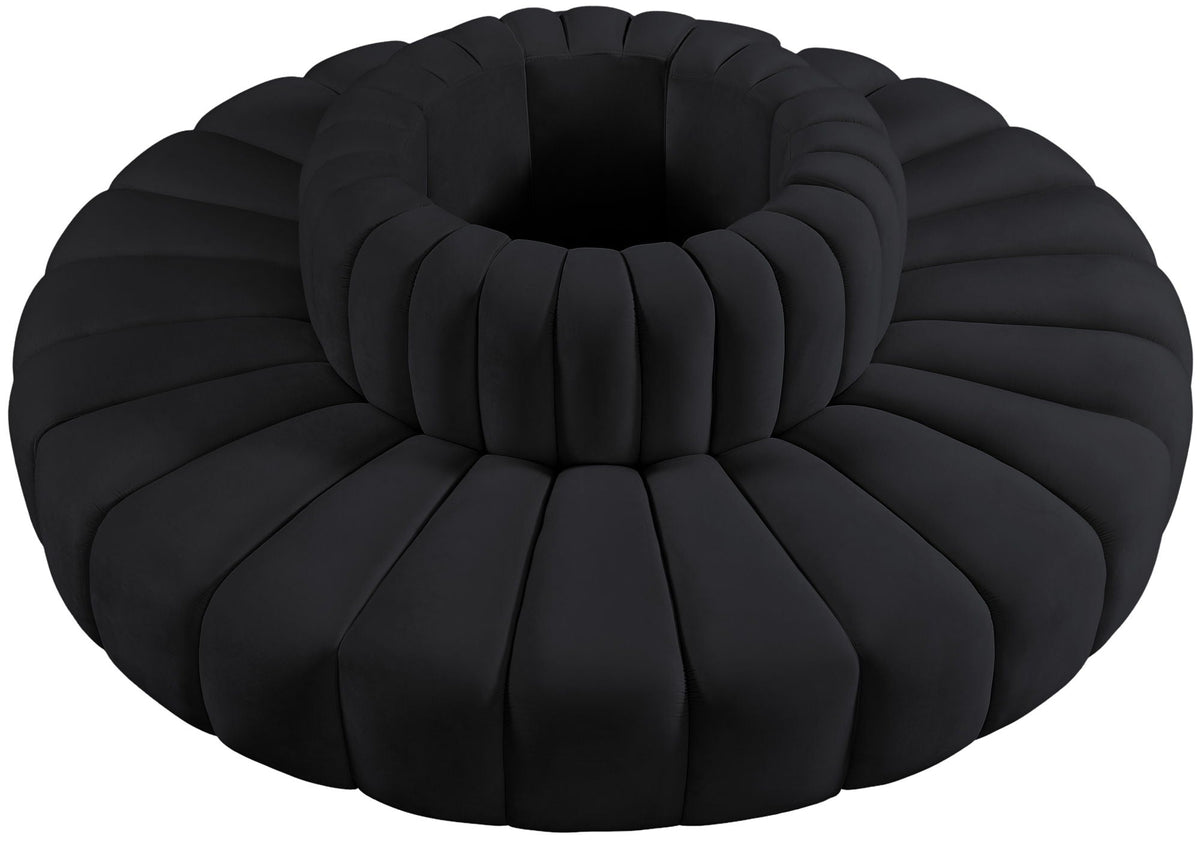 Arc - Velvet 8 Piece Round Modular Sofa