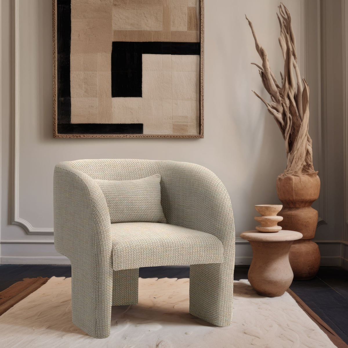 Sawyer - Weaved Accent Chair