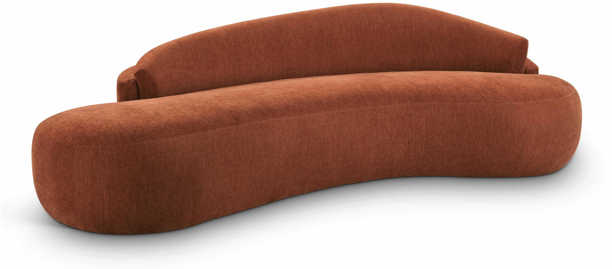 Caspian - Chenille Fabric Upholstered Sofa