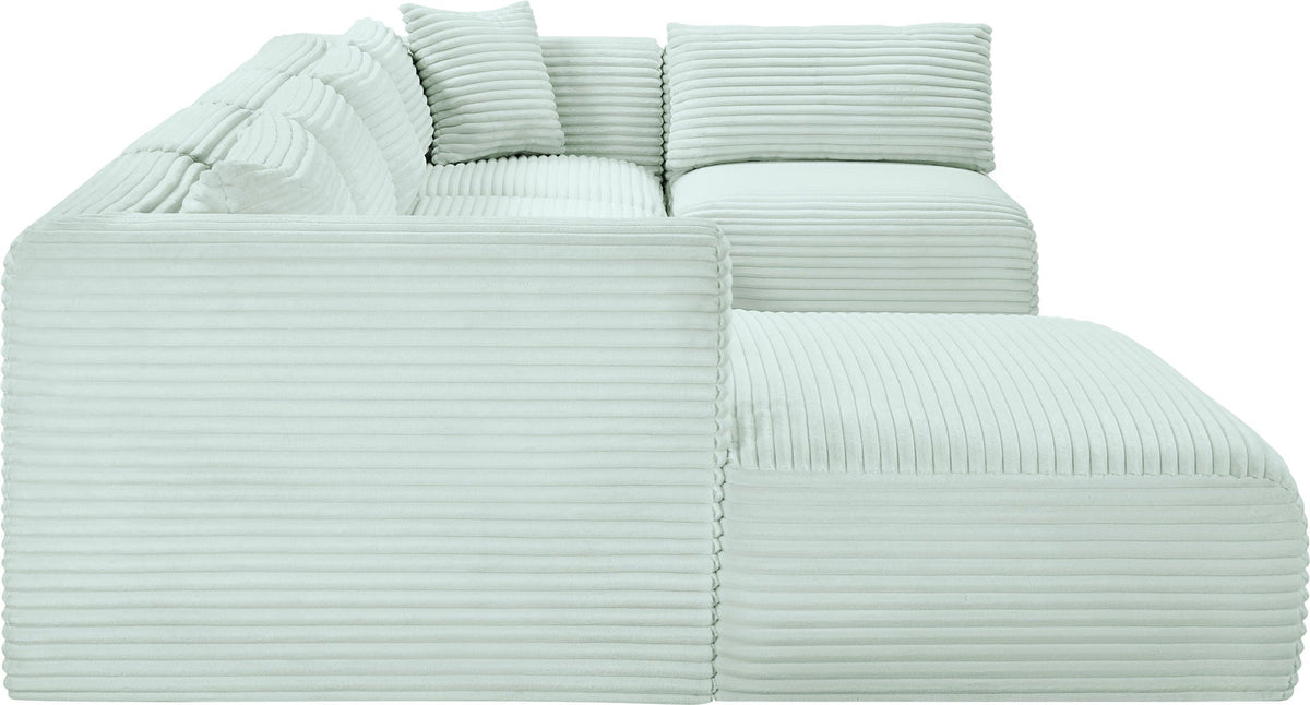 Shaggy - 5 Piece Modular U-Shaped Sectional