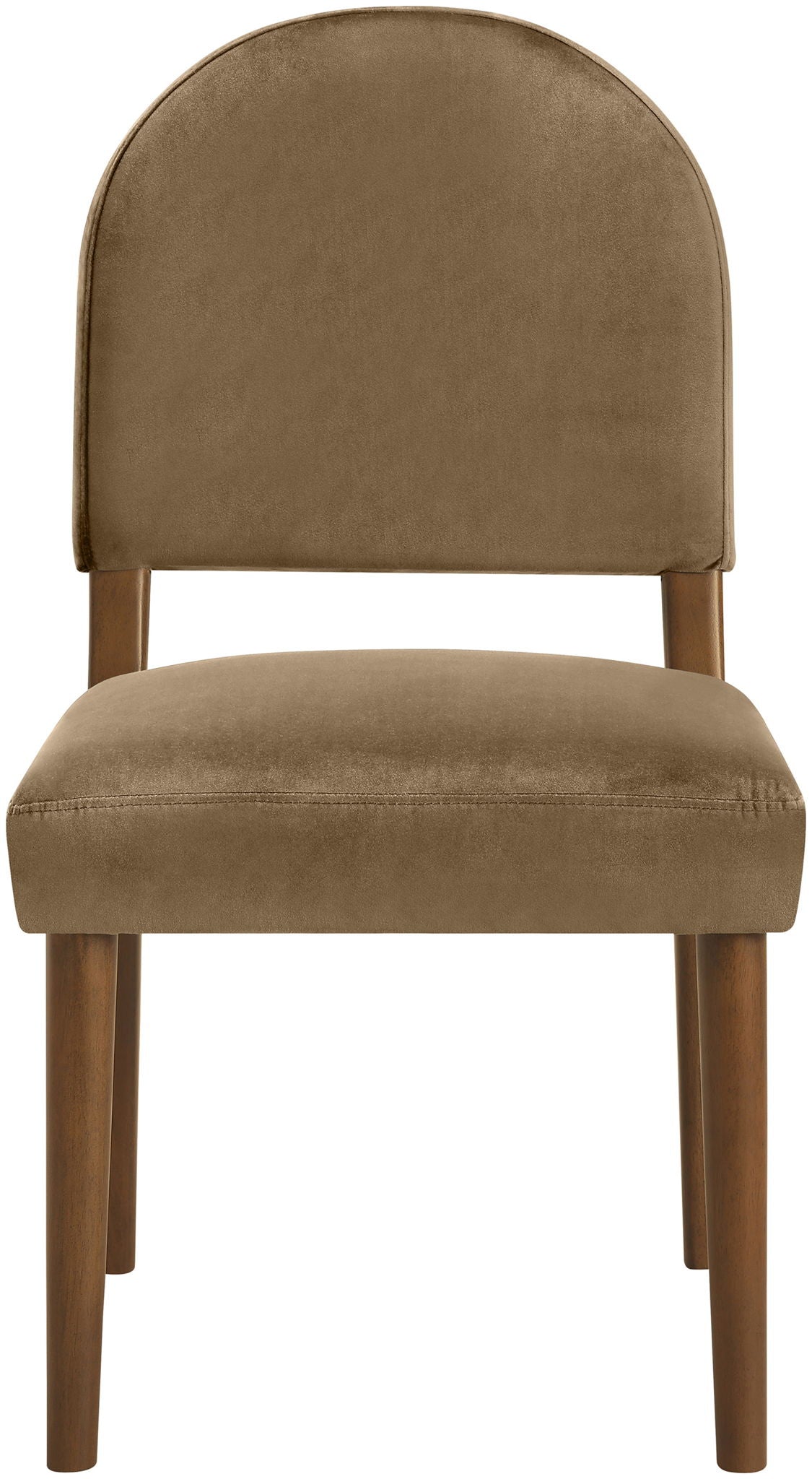 Varinelle - Velvet Dining Chair (Set of 2) - Walnut Frame