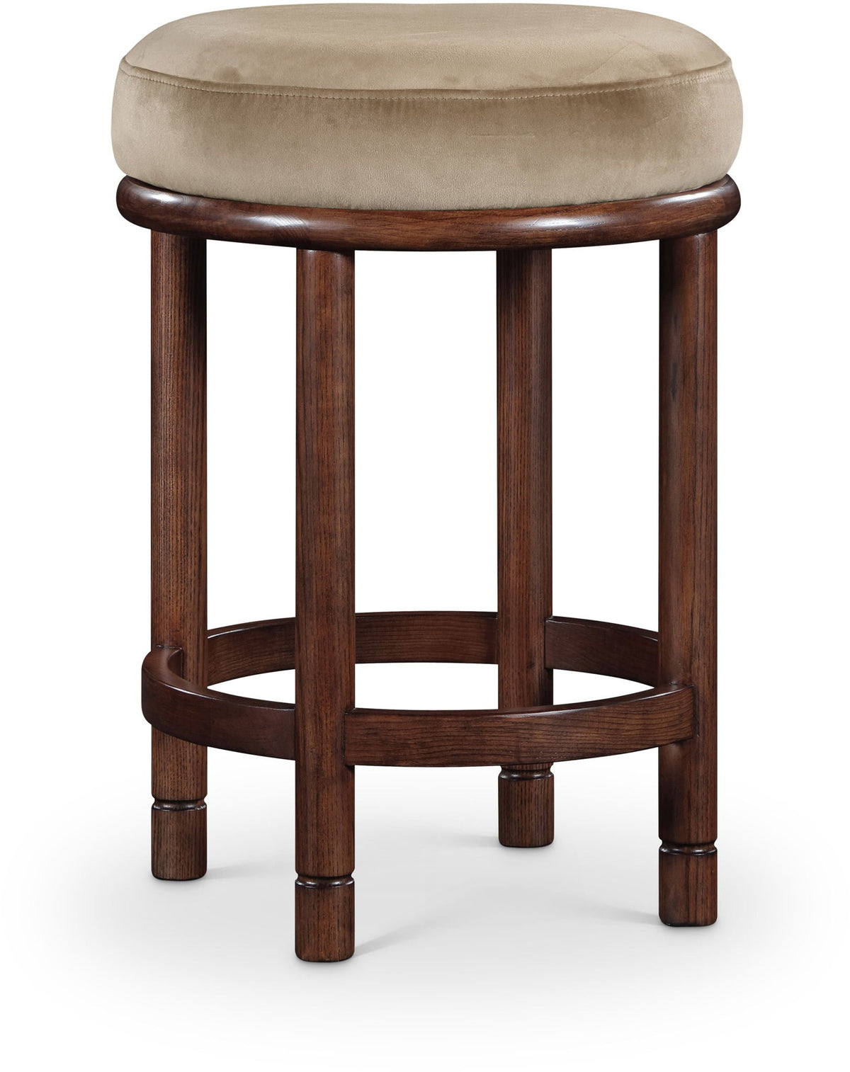 Monette - Counter Stool With Brown Base