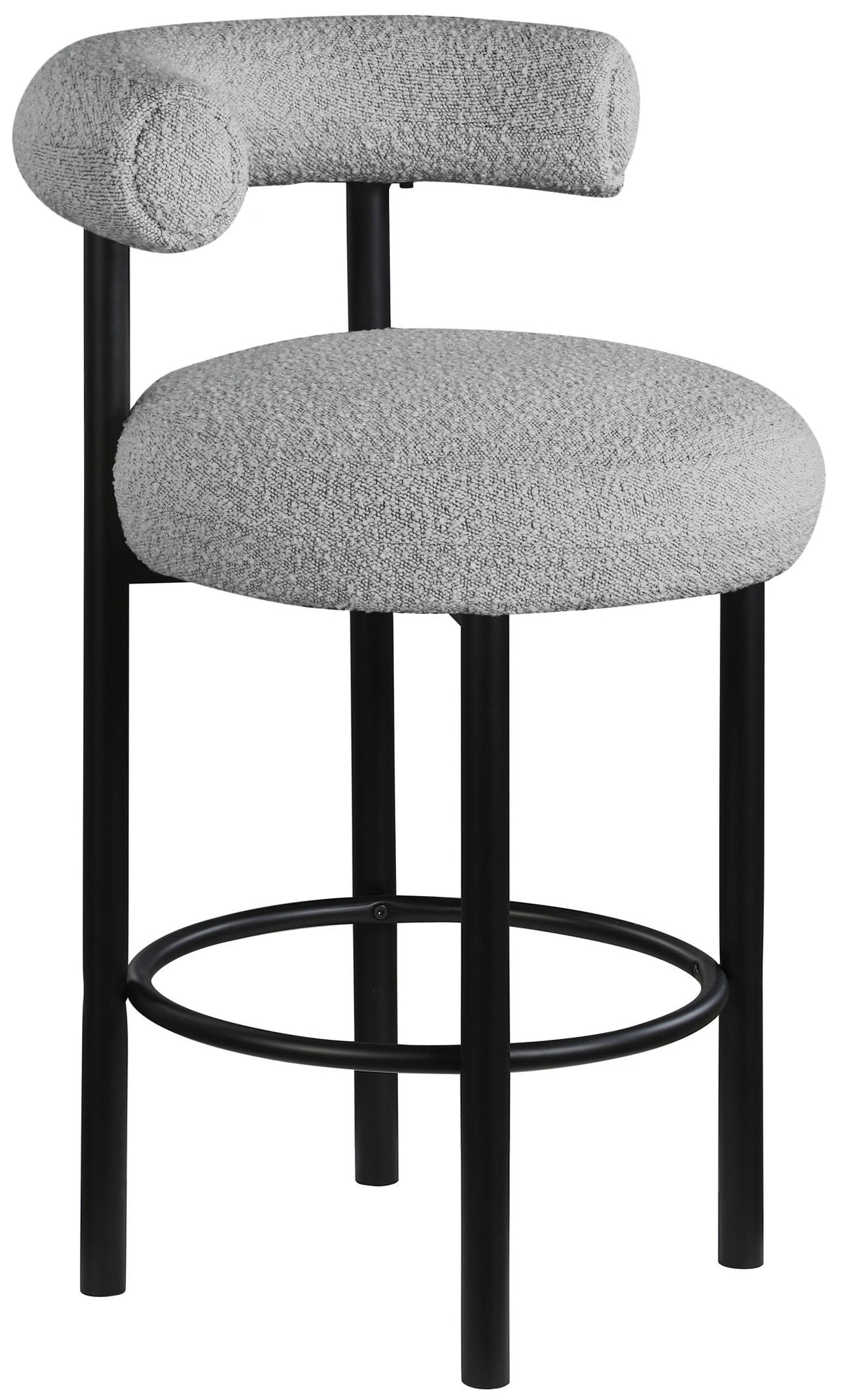 Bordeaux - Stool With Black Legs (Set of 2)