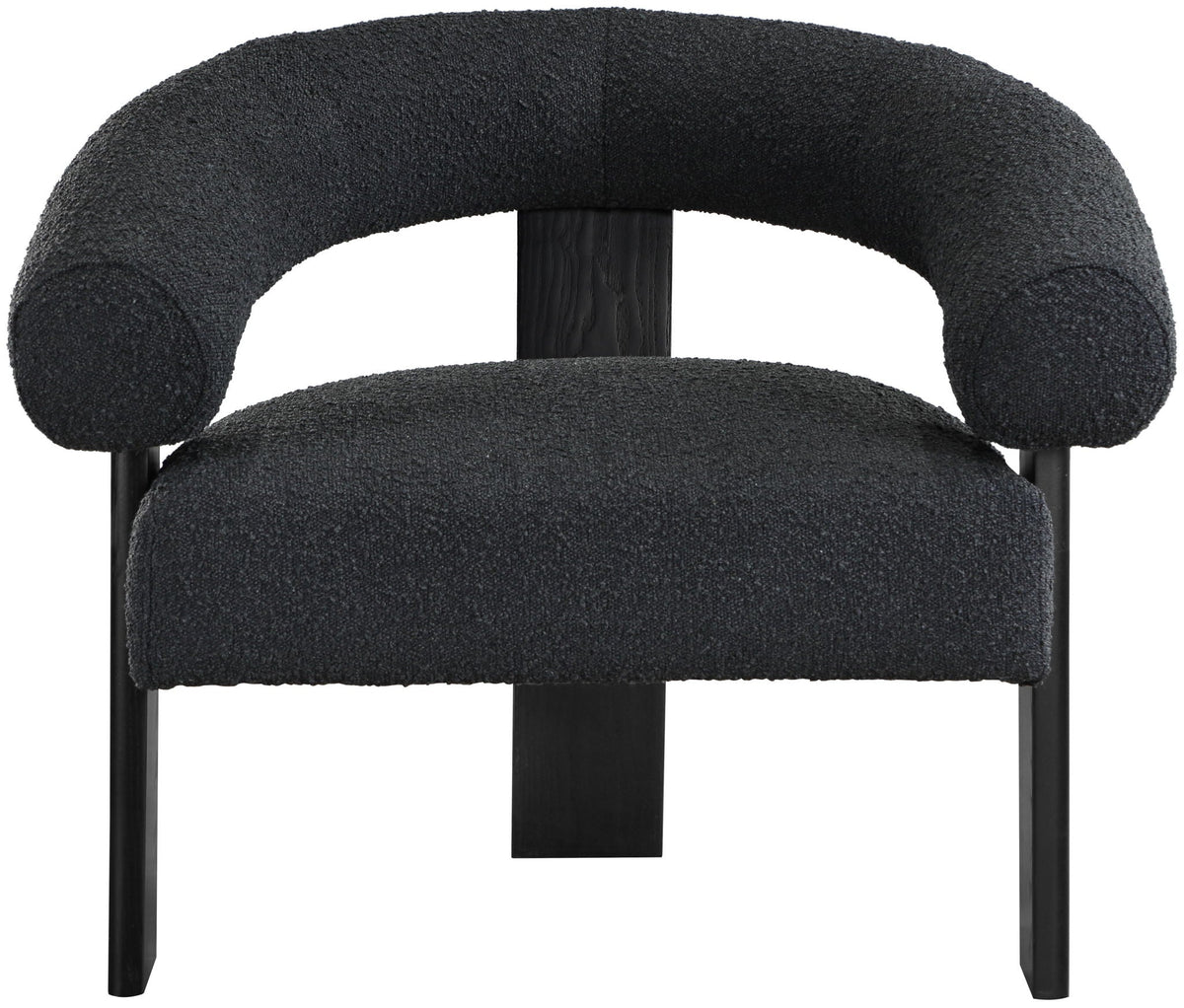 Winston - Accent Chair With Black Legs