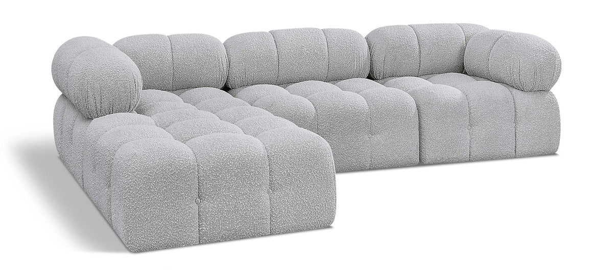 Ames - 4 Piece Fabric Modular Sectional