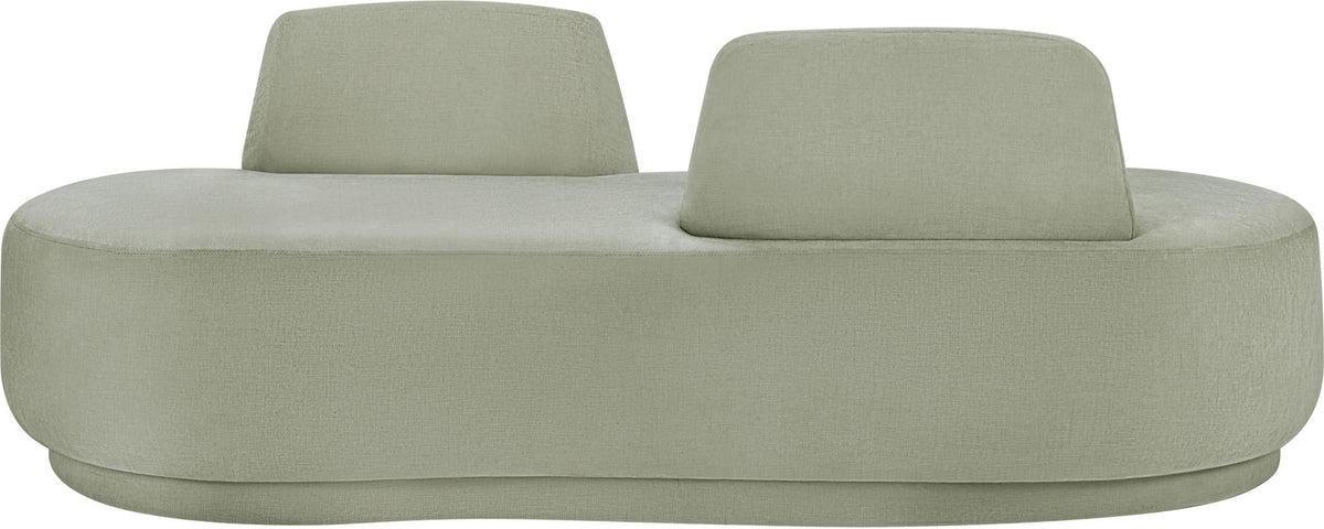 Argyle - Chenille Fabric Chaise / Loveseat