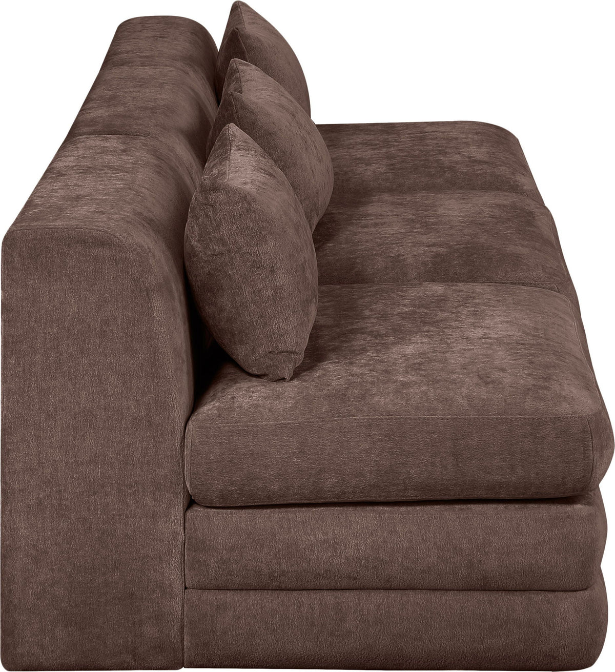 Stellar - 3 Piece 114" Upholstered Modular Armless Sofa