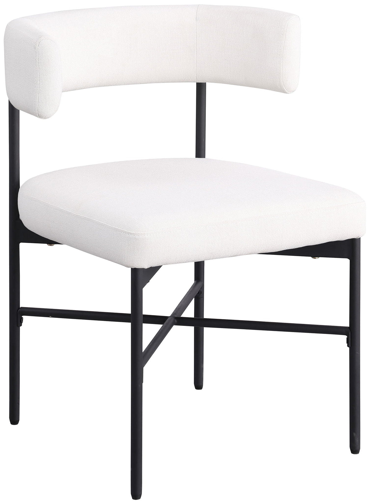 Rivage - Durable Dining Chair With Black Frame (Set of 2)