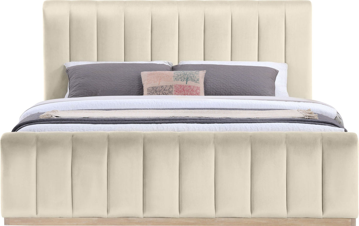 Amara - Velvet Bed