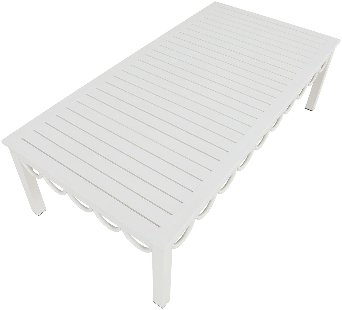 Portofino - Aluminum Outdoor Patio Coffee Table