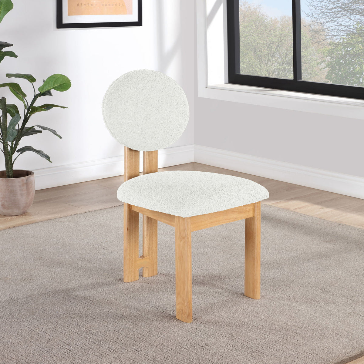 Napa - Dining Chair With Natural Legs (Set of 2)