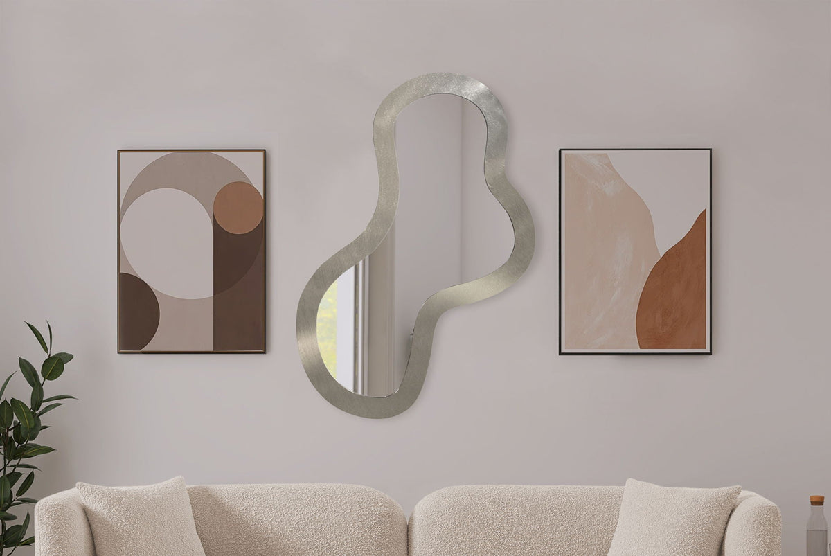 Oblique - Metal Frame Mirror