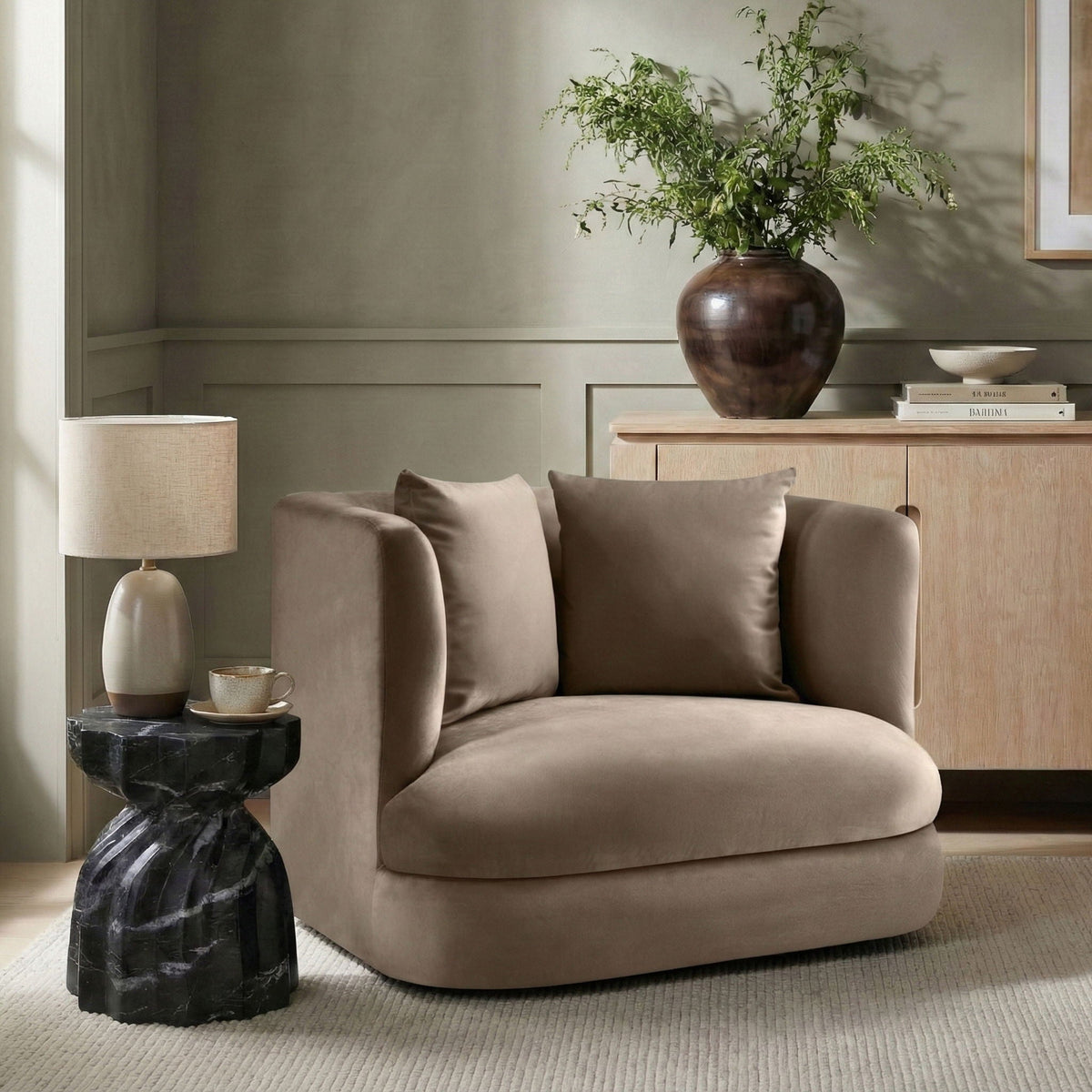 Alder - Velvet Chair