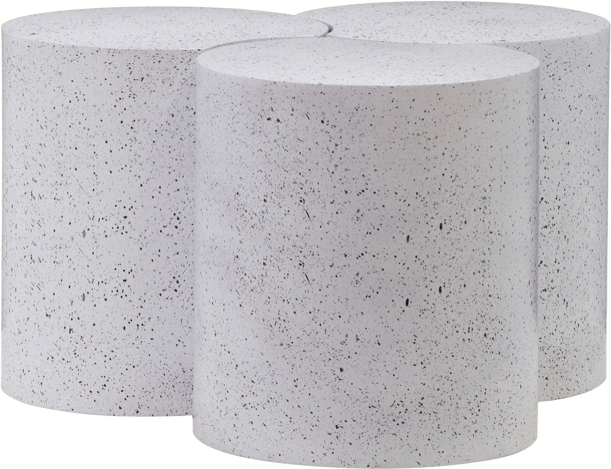 Dimple - 3 Piece Modular Coffee Table - Terazzo Finish