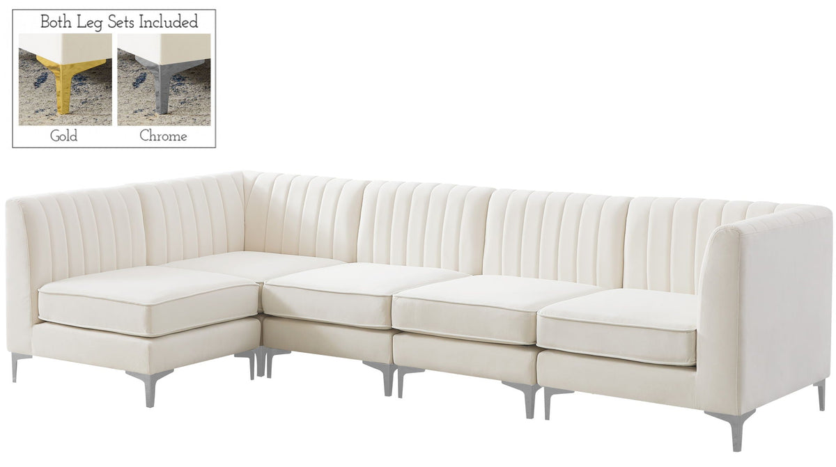 Alina - 5 Piece Modular Sectional