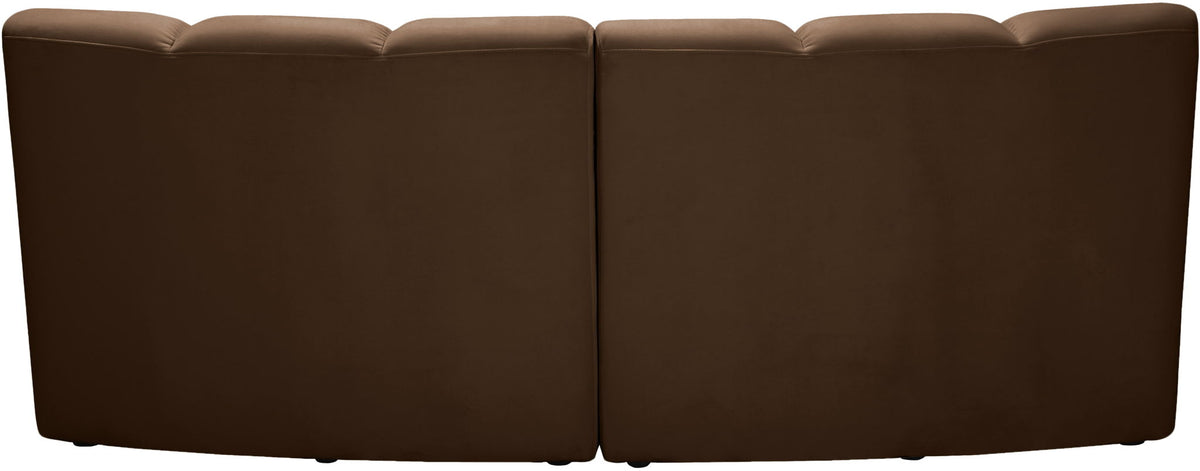Infinity - 2 Piece Modular Sectional - Brown