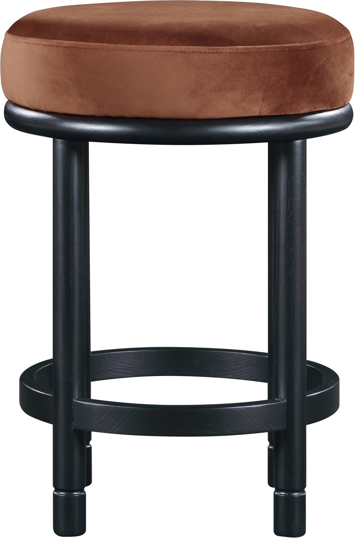 Monette - Counter Stool With Black Base