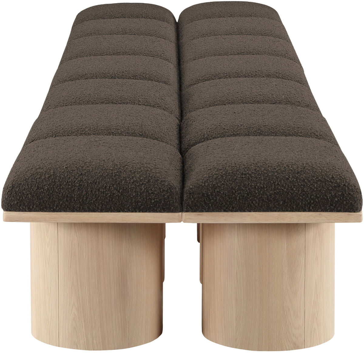 Pavilion - 14 Piece Modular Bench With Natural Base