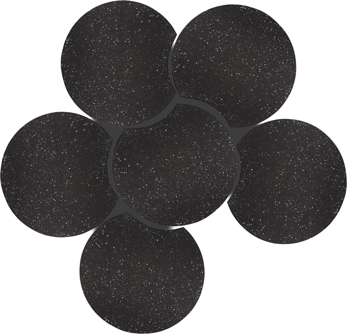 Dimple - 6 Piece Modular Coffee Table - Terazzo Finish
